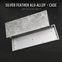 GH60 Feather Texture Aluminum Alloy Case for Mechanical / Magnetic Keyboard Wooting 60 / 60HE+ GH60 Madlions mad60